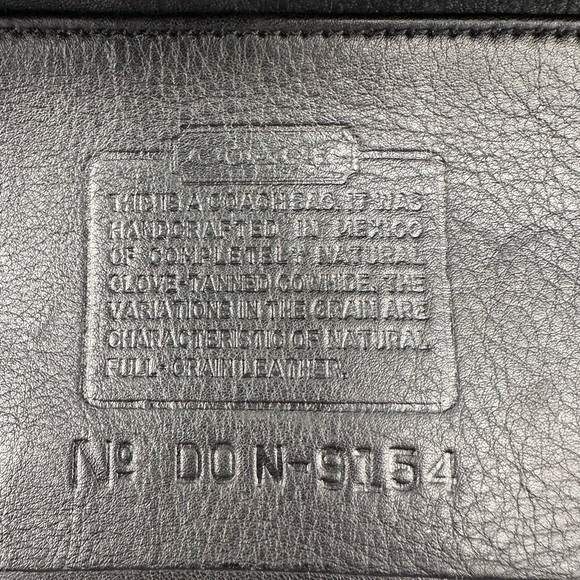 Vintage Coach Leather Crossbody Bag 9154 - Picture 7 of 10